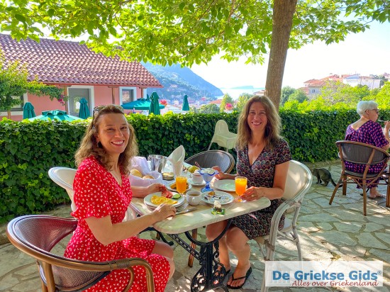 ontbijt in Parga