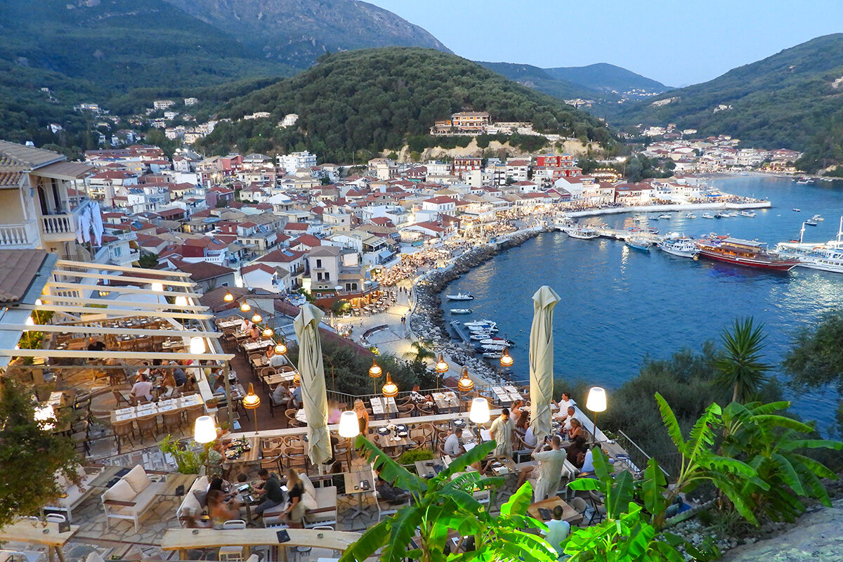 Parga by night