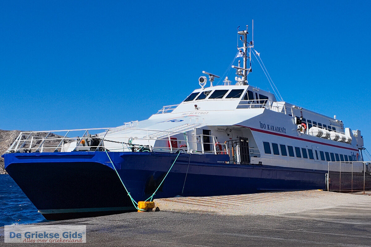 Ferry van Leros naar Kos