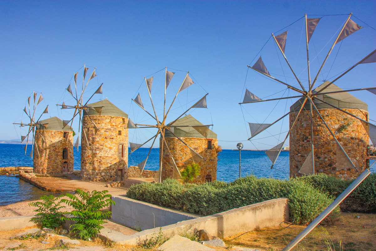 Molens Chios stad
