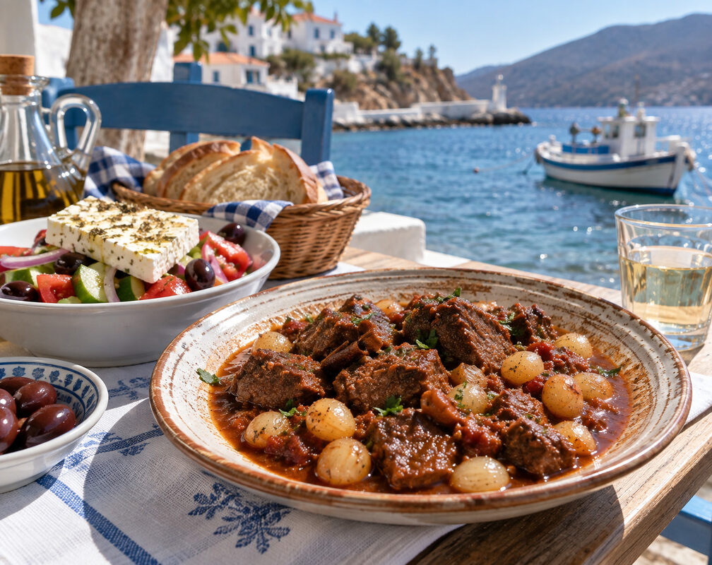 Stifado in Griekenland
