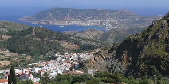 UItzicht vanaf Aperi Karpathos