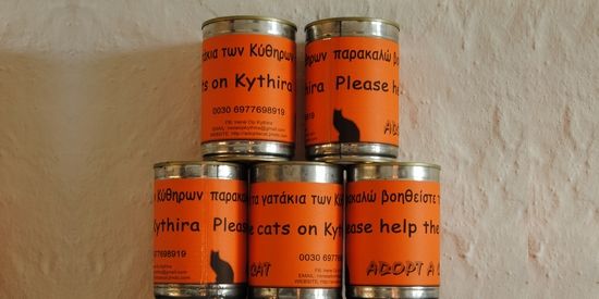 Collectebussen op Kythira