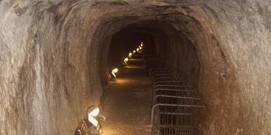 Efpalinio tunnel Samos