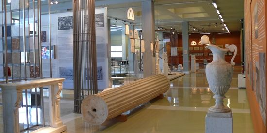 Marmer museum in Pyrgos