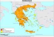 Zuid-Egeische eilanden weer op geel!