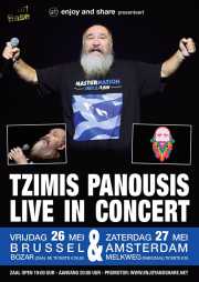 Tzimis Panousis live in Brussel en Amsterdam
