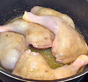 bamies - okra met kip