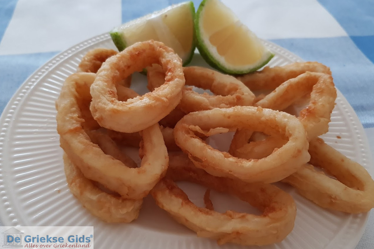 Kalamaria - Calamares uit Griekenland