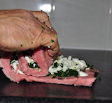 Griekse kalfsrollade