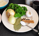 Ingredienten voor Pastitsada