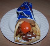 pita met gyros - Griekse gerechten en recepten