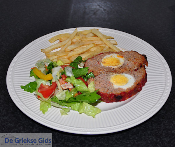 Rolo kima - Griekse gehaktrol