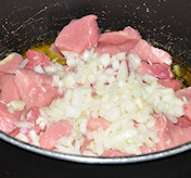 Vlees bakken