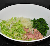 Tonijn-salade maken