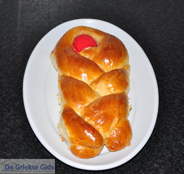 Tsourekia - paasbrood uit Griekenland