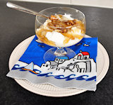 Yoghurt met honing en walnoten