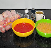 Ingredienten voor youvetsi