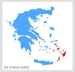 Waar liggen de Dodecanese? - De Griekse eilanden