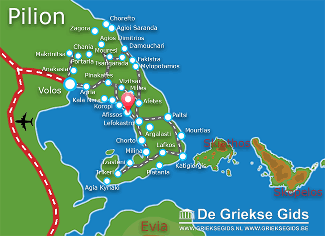 Waar ligt Afissos Pilion Waar ligt Magnisia