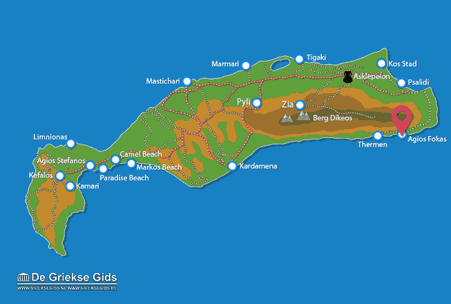Waar ligt Dimitra Beach Resort?