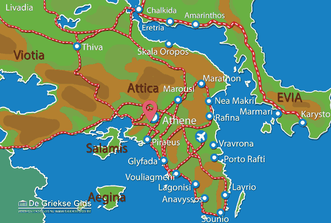 Waar ligt Athens Mansion Luxury Suites?
