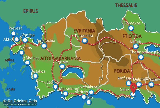 Kaart Porto Lourbas (incl. auto)