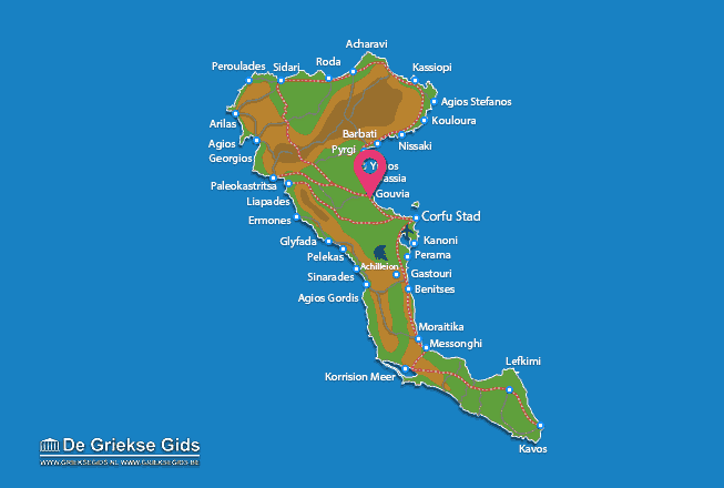 Waar ligt Kontokali Bay Resort?