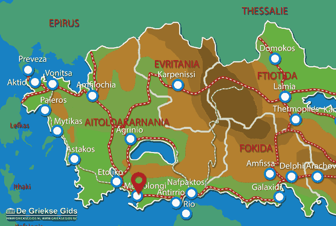 Waar ligt Etoloakarnania