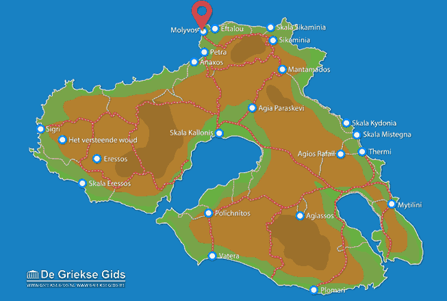 Waar ligt Delfinia Hotel & Bungalows?