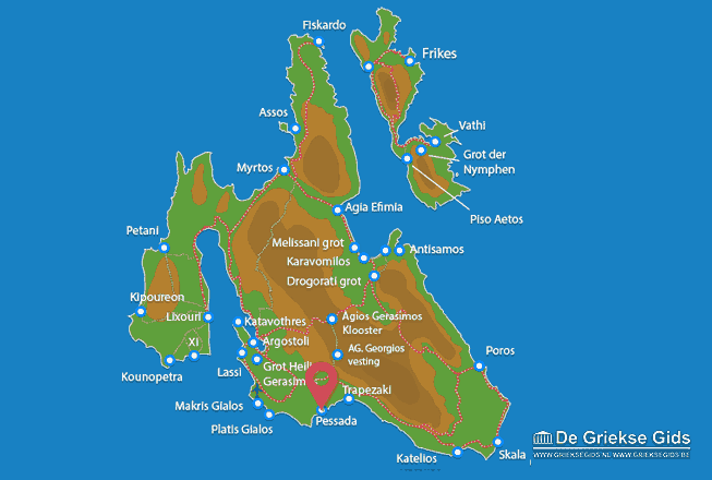 Waar ligt Kefalonia