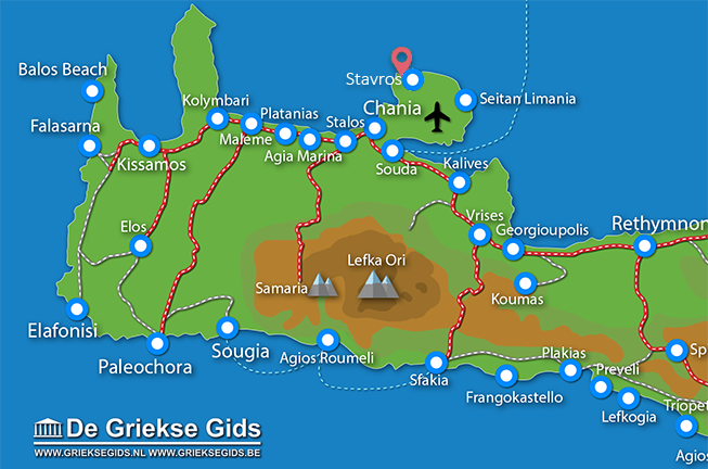 Kaart Artemis Village