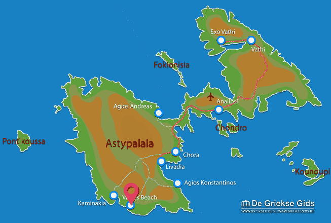 Waar ligt Astypalaia