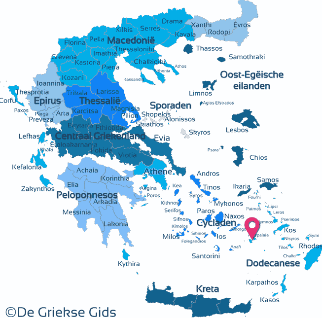 Waar ligt Astypalaia